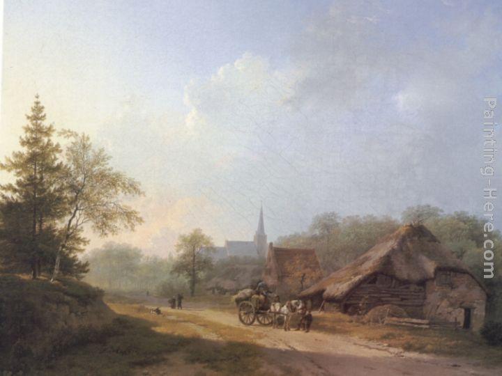 Barend Cornelis Koekkoek Canvas Paintings